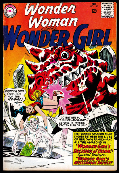 1965 DC Wonder Woman #152 VG/FN