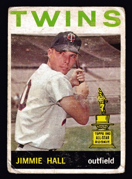 1964 Topps #073 Jimmie Hall RC Poor