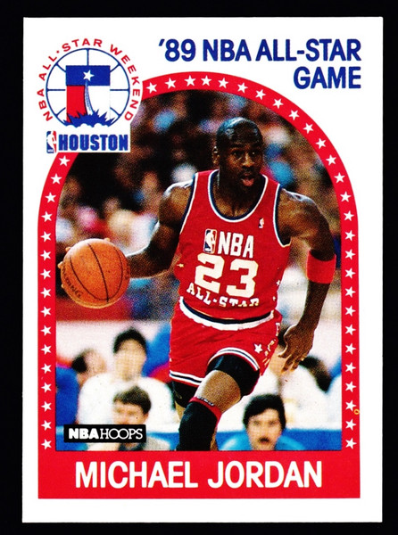 1989 Hoops #021  Michael Jordan AS NMMT