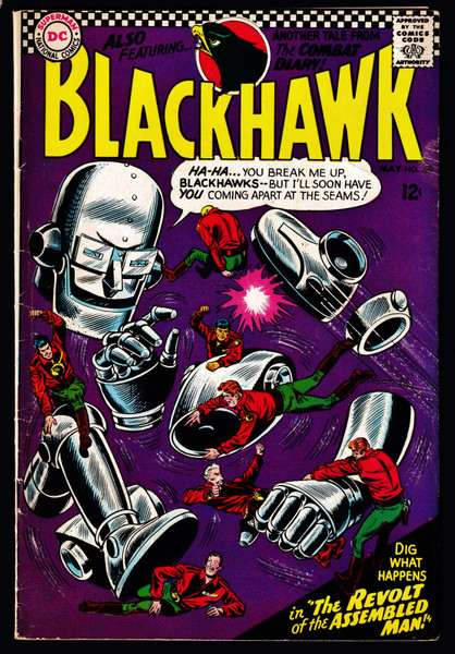 1966 DC Blackhawk #220 VG/FN