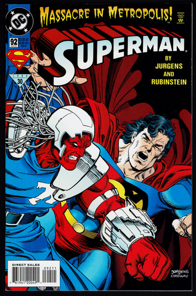 1994 DC Superman #092 VF/NM