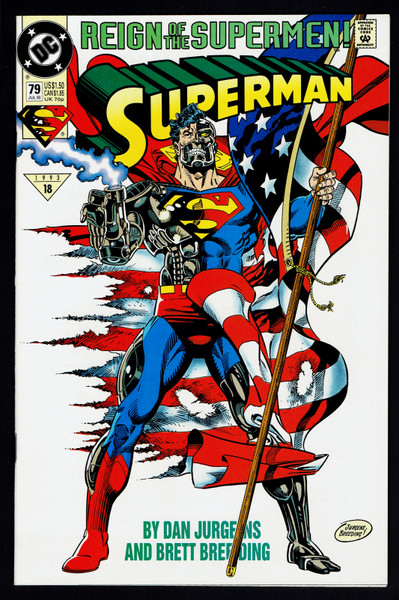 1993 DC Superman #079 VF/NM