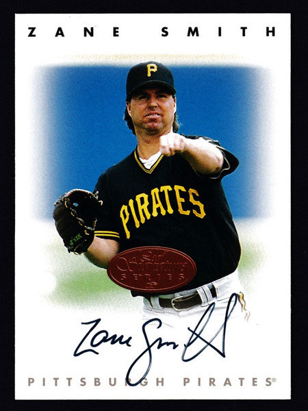1996 Leaf Signature Series Zane Smith Auto NMMT or Better