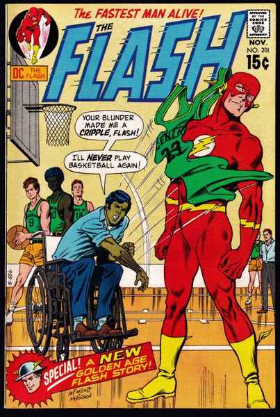 1970 DC Flash #201 VF