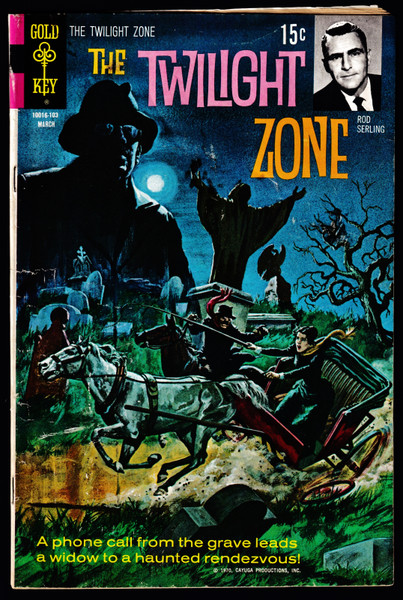 1971 Gold Key The Twilight Zone #36 GD+