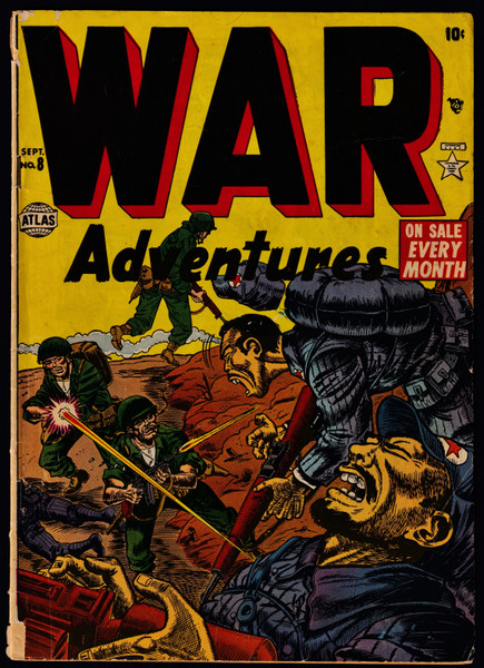 1952 Atlas War Adventures #8 GD/VG