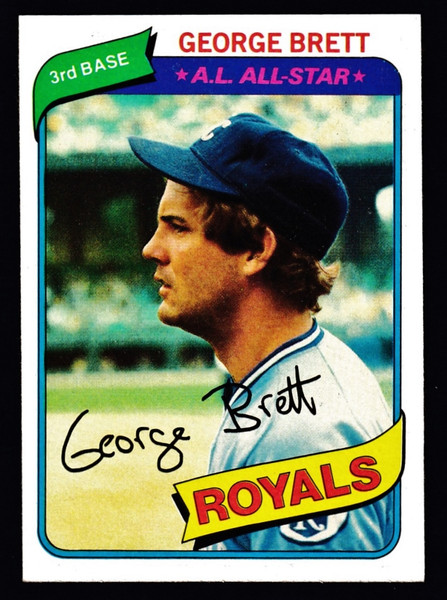 1980 Topps #450 George Brett EXMT