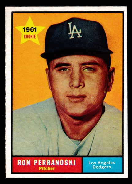 1961 Topps #525 Ron Perranoski NM