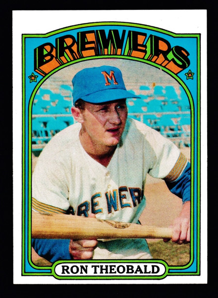 1972 Topps #077 Ron Theobold RC EX