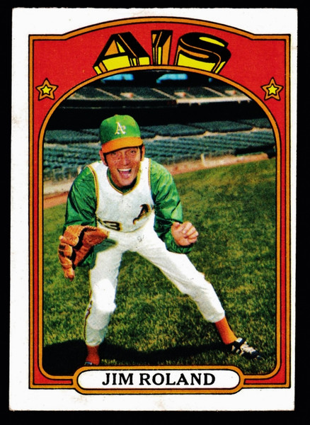 1972 Topps #464 Jim Roland EX-