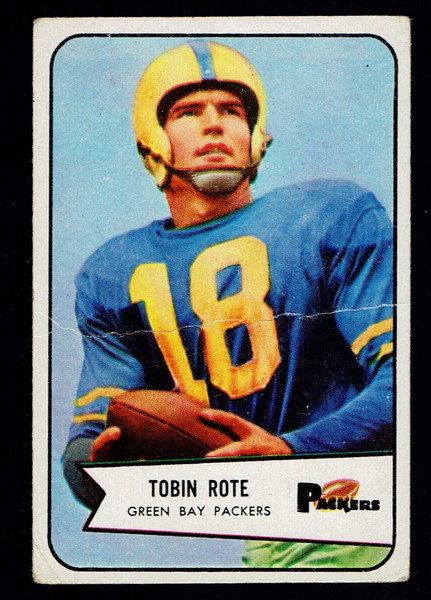 1954 Bowman #70 Tobin Rote Poor