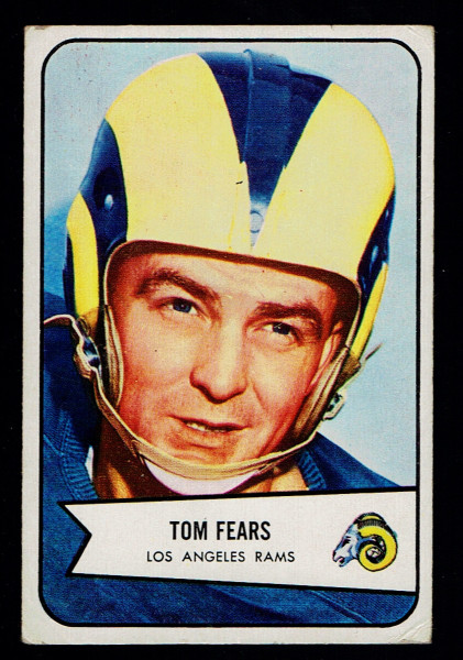 1954 Bowman #20 Tom Fears  VG