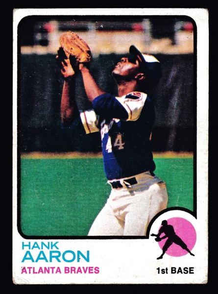 1973 Topps #100 Hank Aaron Fair