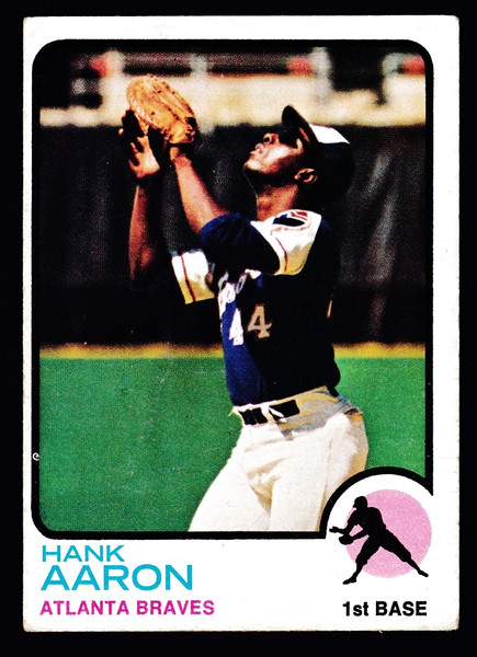 1973 Topps #100 Hank Aaron Fair B