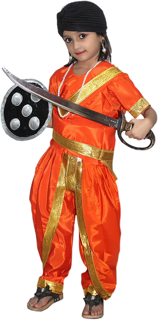 Kaku Fancy Dresses Traditional Rajasthani Boy Costume -Red, 14-18 Years