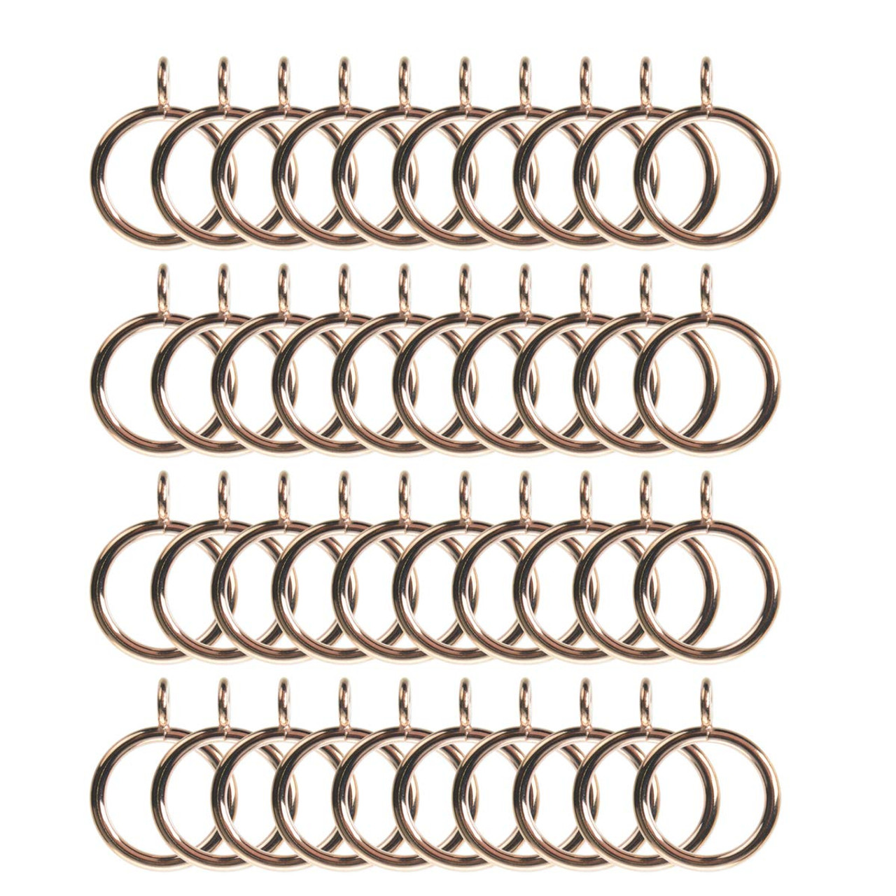 Pack of 100 Plastic Curtain Rings Grommet Eyelet Curtain Rings for Windows  Door Ring with Lock