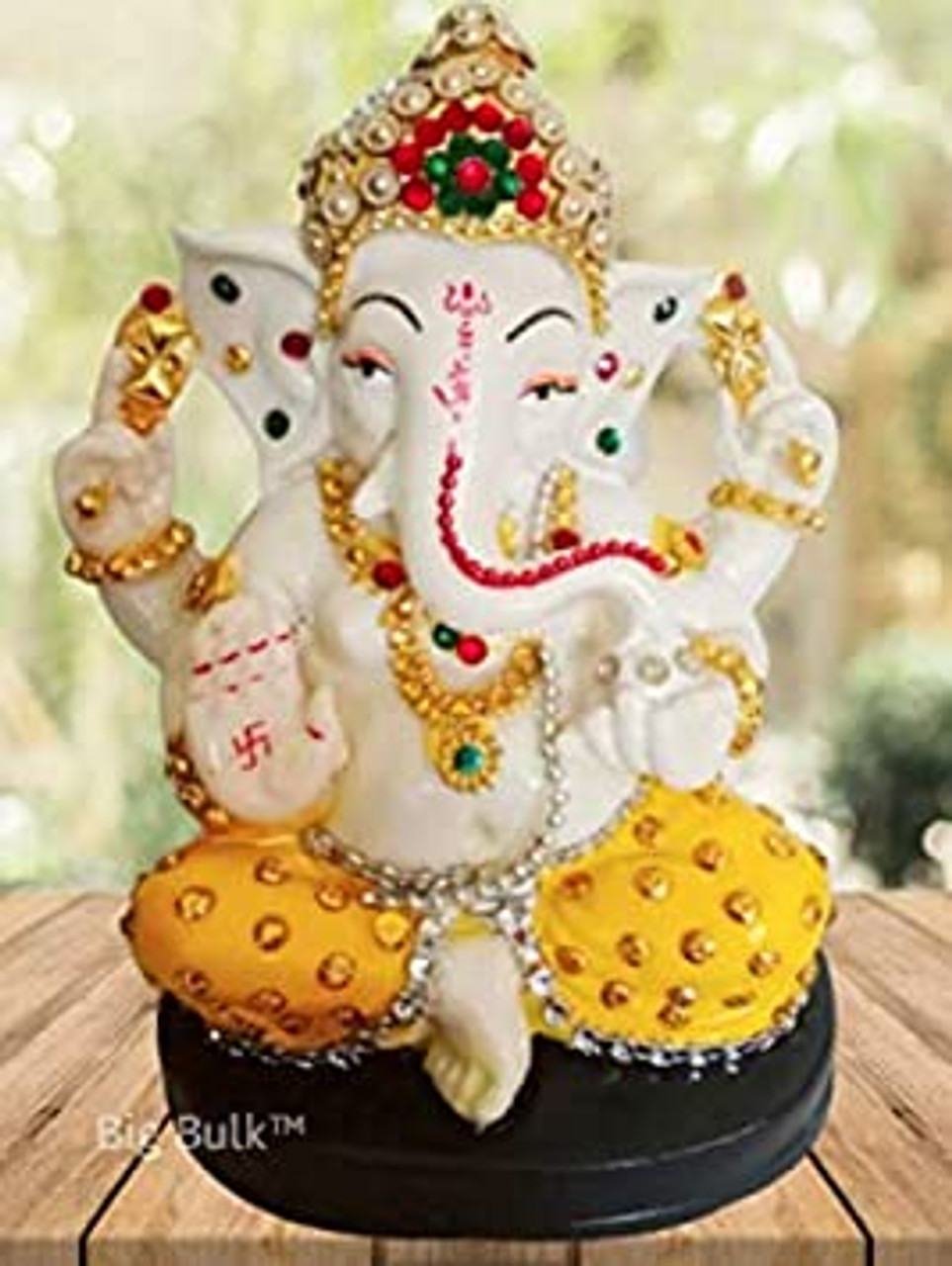 Big Bulk Lord Ganesha Ceramic Polyresin Idol God Ganpati/Ganesh ...