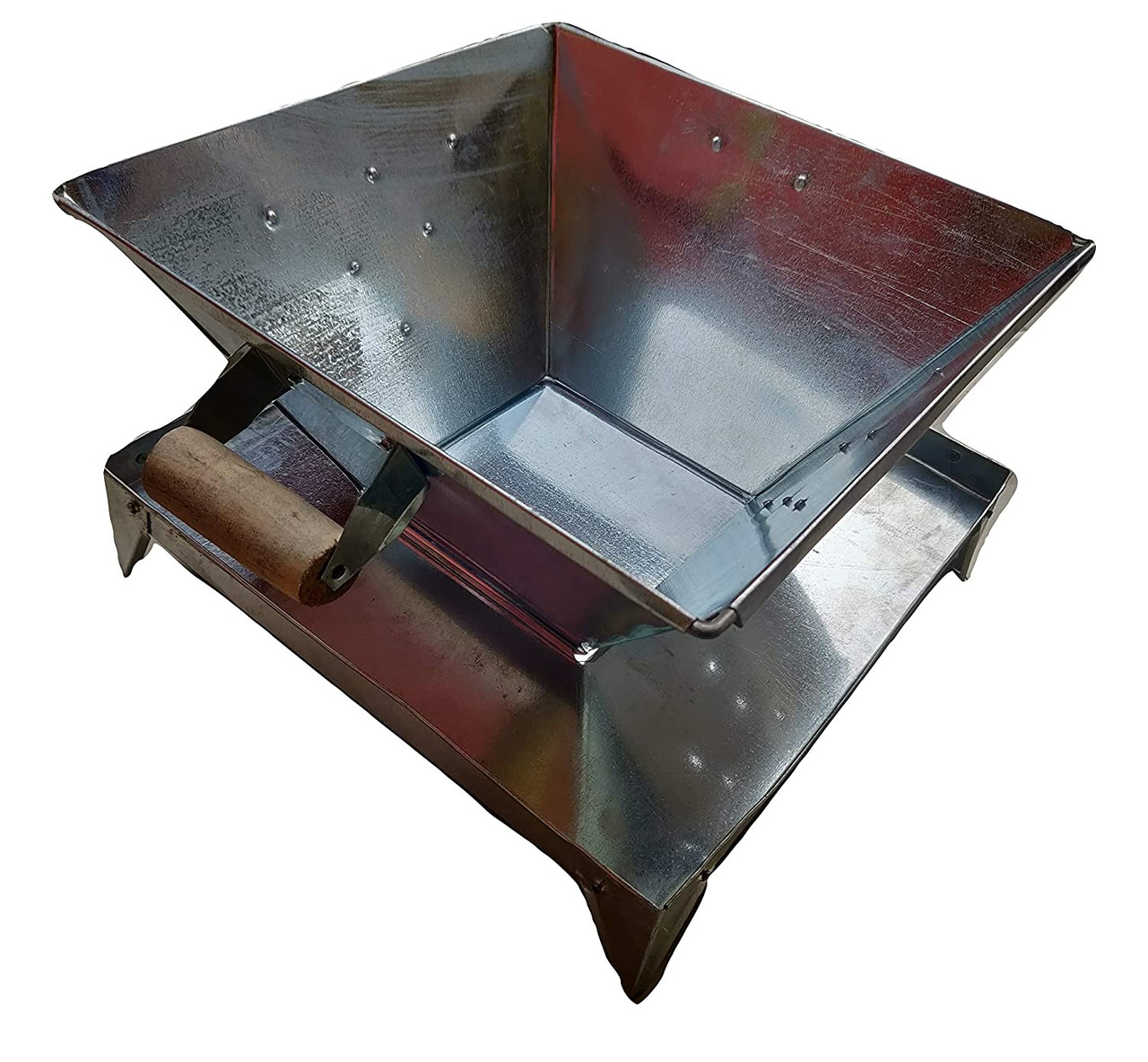 Made up with steel Steel Hawan Kund for Pooja rituals 5 x 5 x 4 inches 