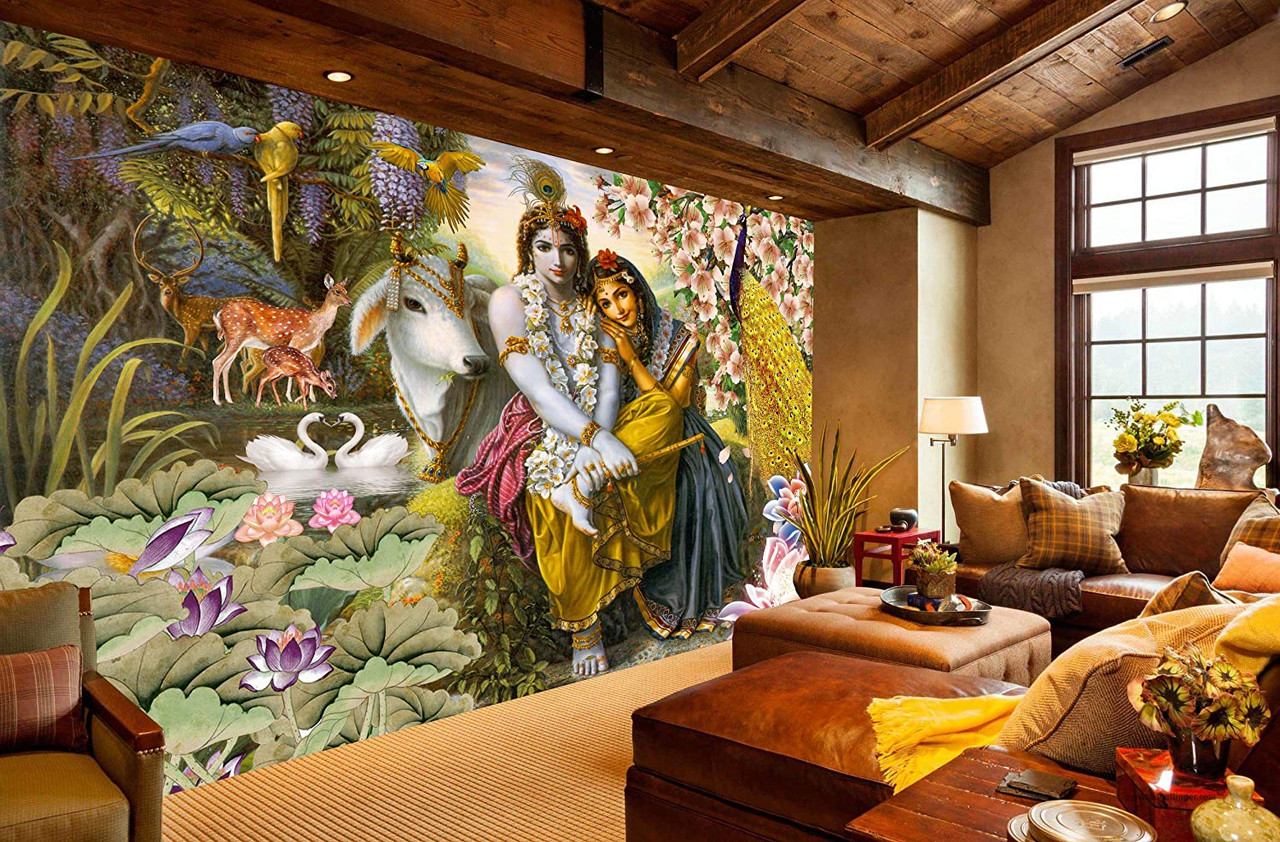 48+] Shri Krishna Wallpaper - WallpaperSafari