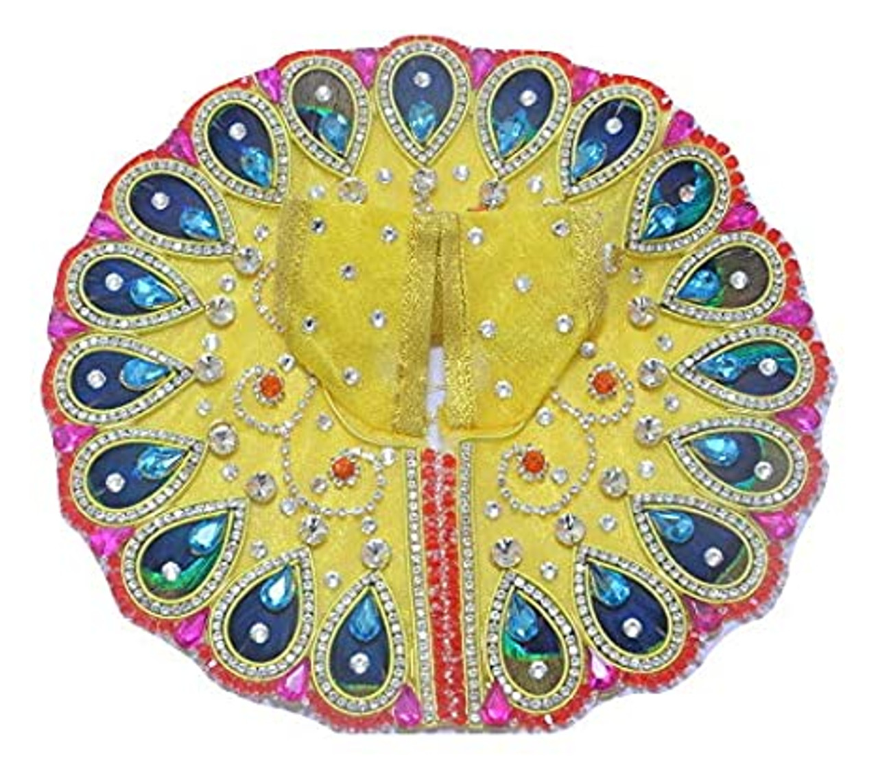 4 Inch Silk Laddu Gopal Poshak, For Temple at Rs 30/piece in Vrindavan |  ID: 2852692116233