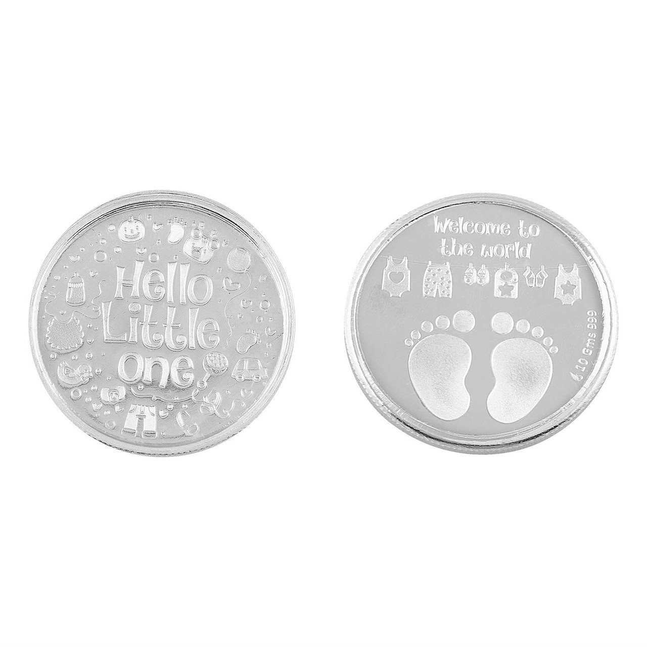 10 gm x 2 pure silver coin king queen combo silver coin = 20 grams bar 999  Bis Hallmarked king queen (Combo of 2) 20 gm 2 coin set for gift in