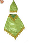 Shirdi Beautiful Golden Lase Printed Handcrafted Sai Baba Vastra | Poshakh | Dress (9 inch) _Set of 12 Shirdi Beautiful Golden Lase Printed Handcrafted Sai Baba Vastra | Poshakh | Dress (9 inch) _Set of 12