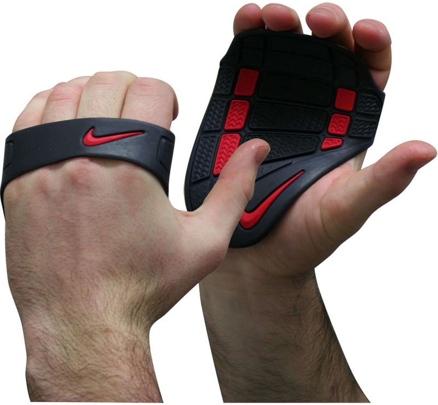 Nike Alpha Training Grip (Black/Dark Charcoal/Total Crimson)