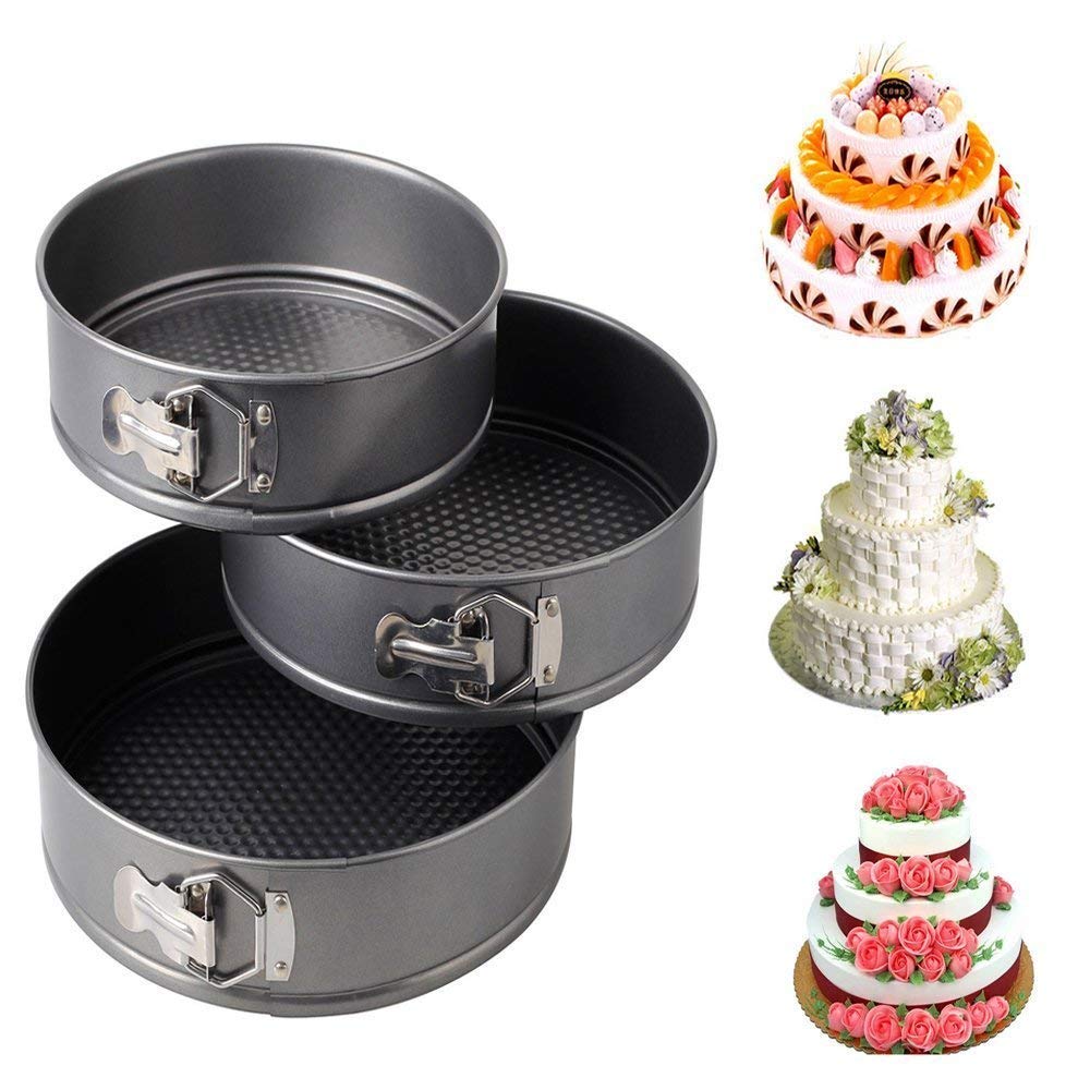 Buy Shopfleet Cake Mould Round Aluminium Pan For Microwave Oven Online at  Best Prices in India - JioMart.