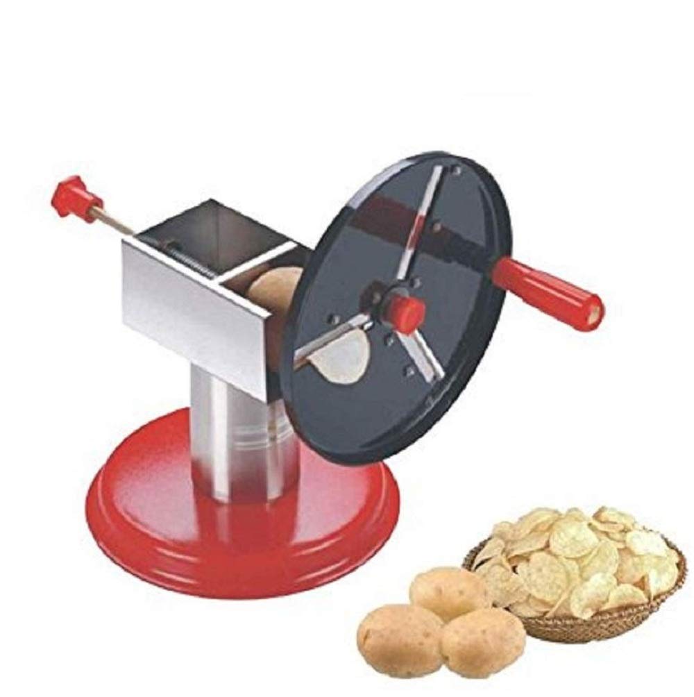 Anirdesh Metal Potato Chips Maker & Veggies & Fruit Slicer/Chippers Machine