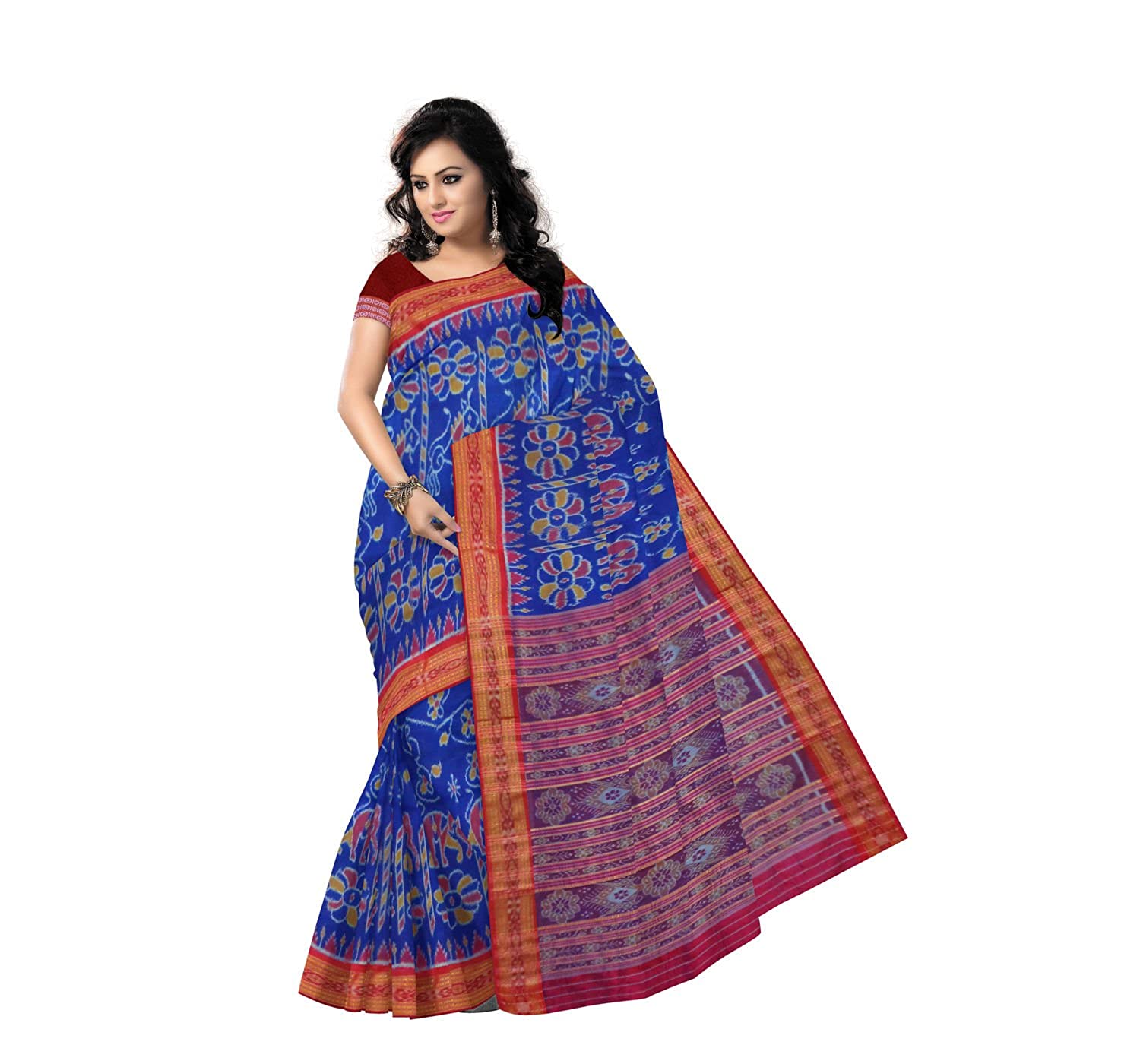 Violet Odisha Khandua Sambalpuri Silk Saree | Crafts Collection | Reviews  on Judge.me