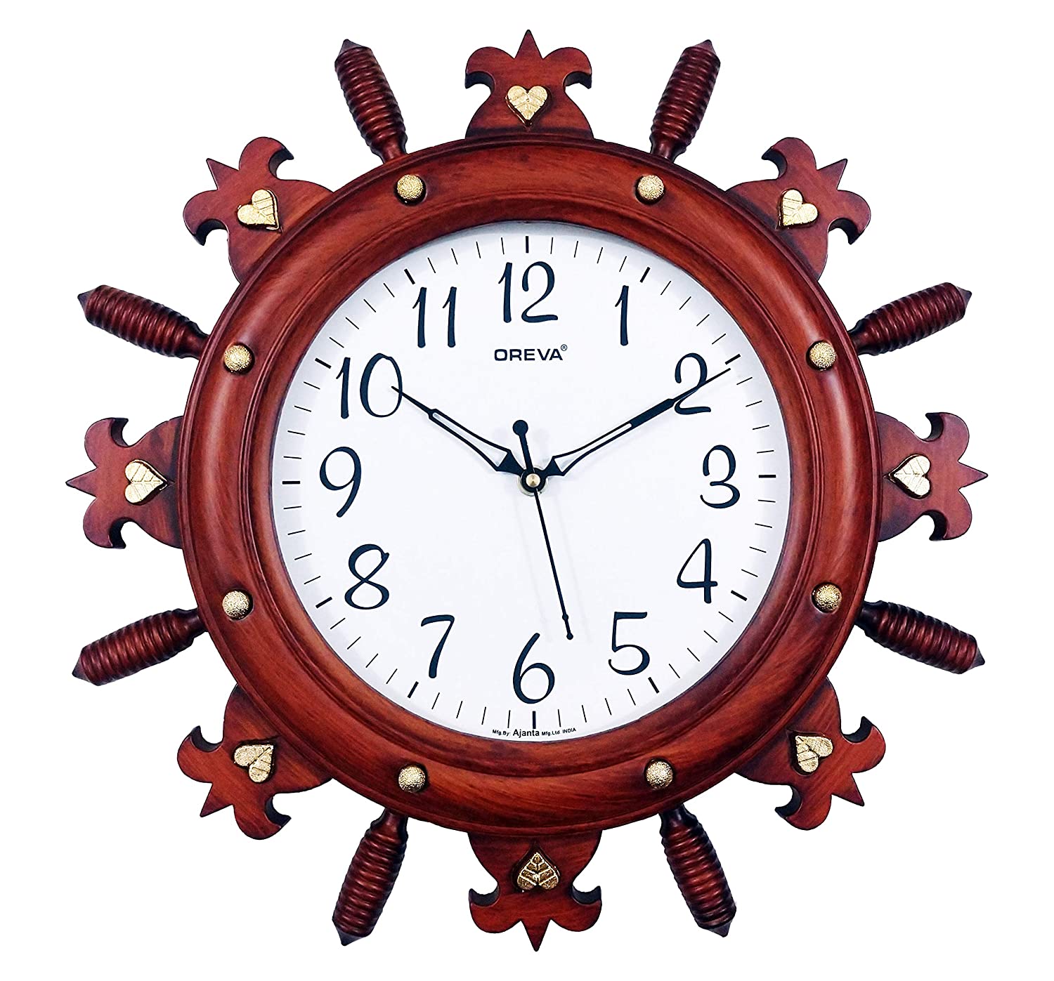 Ajanta 1557 Analog Wall Clock, Size: 277x268 mm (lxw) at Rs 340/piece in  Bengaluru