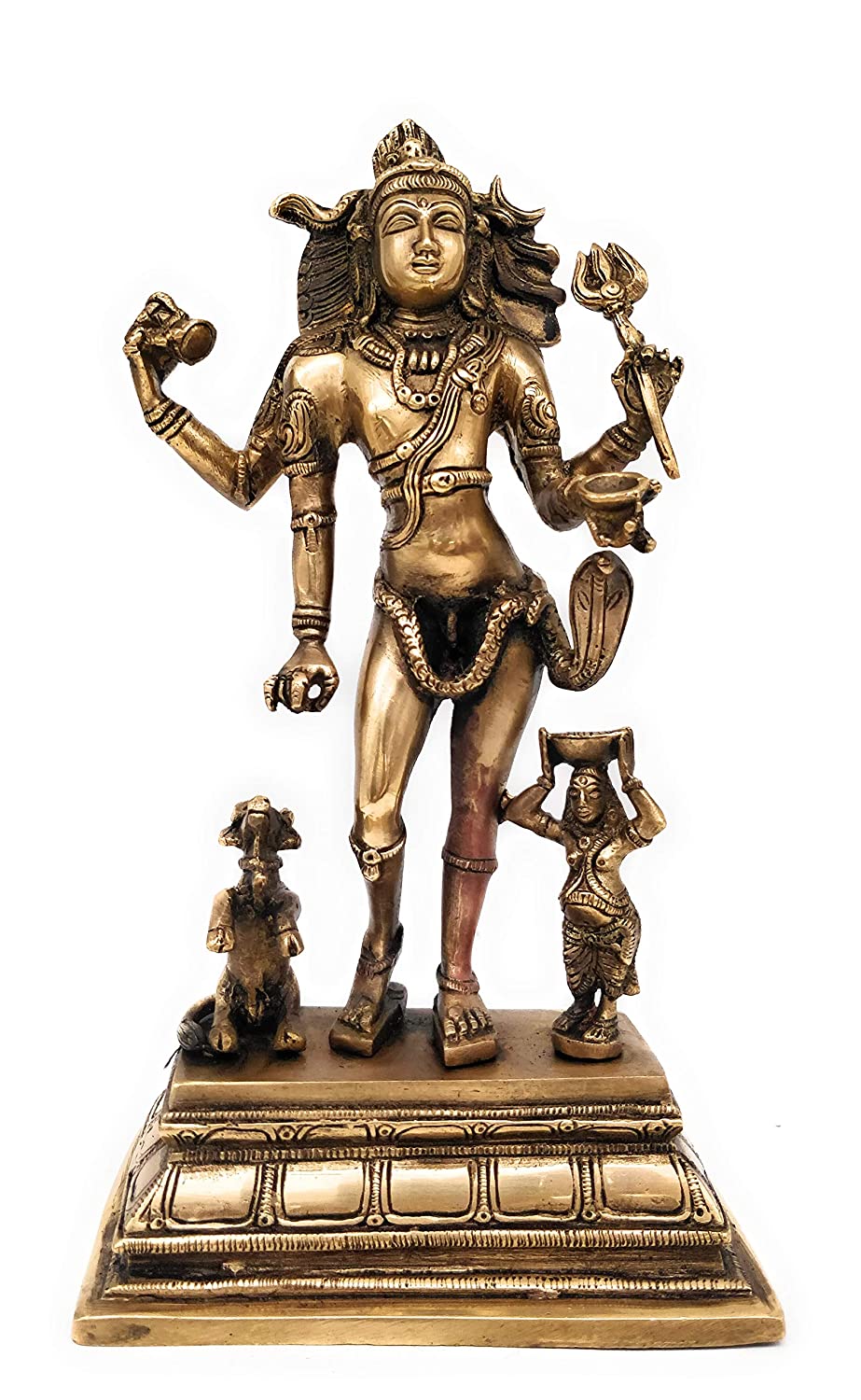 Bhunes Sculptures - Brass Maha Kaal Shiva | Kaal Bhairav | Kal Bhairava |  Bhairav Statues|