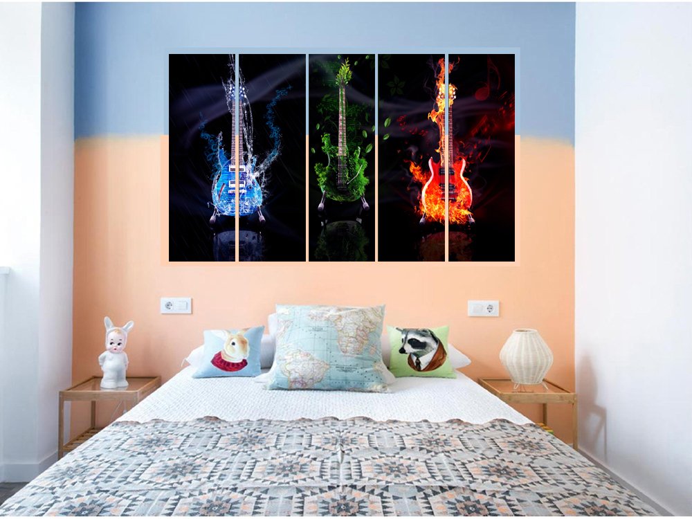 Kyara Arts Split Wall Painting in Multiple Frames, Wooden Framed Art  Panels