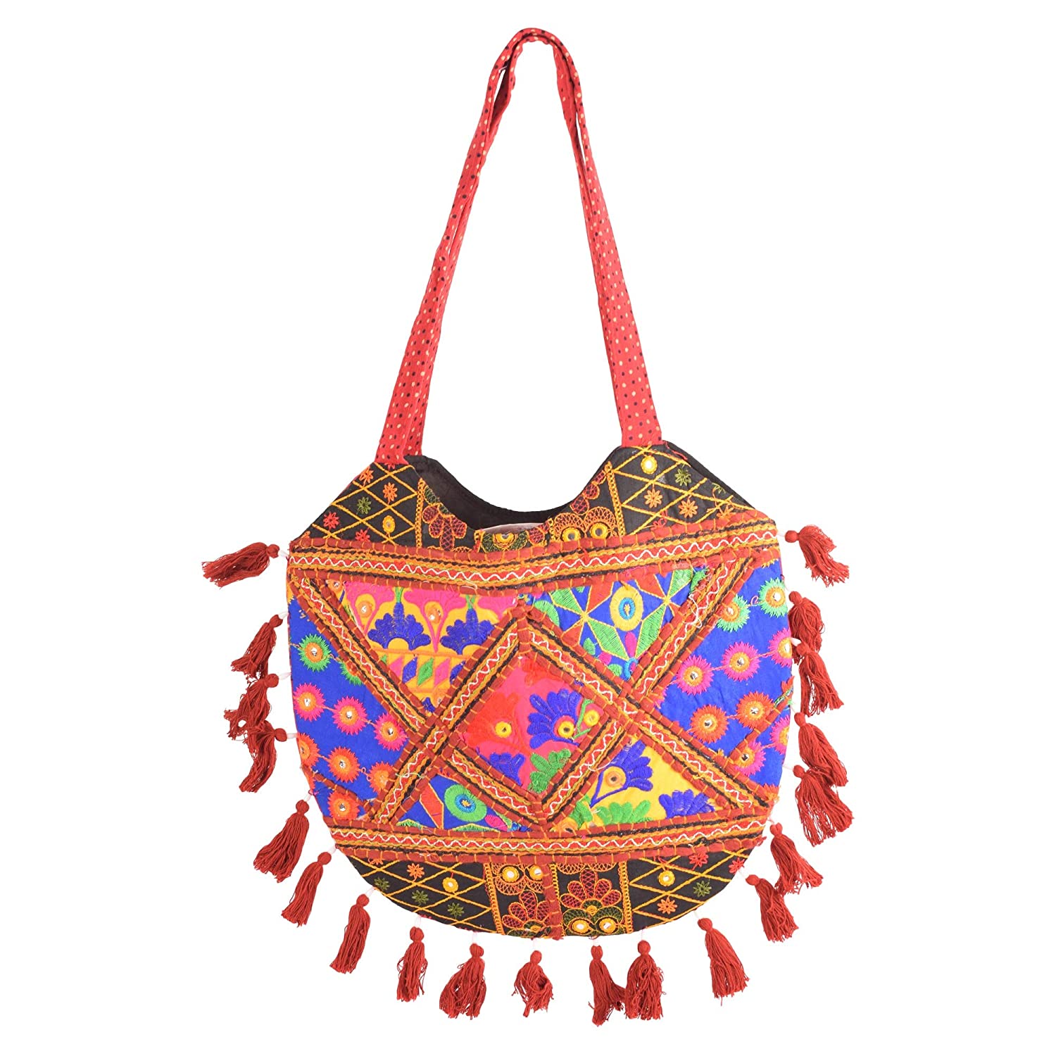 Ethnic Arts Casual Wear Cotton Embroidered Shoulder Bag at Rs 200/piece in  New Delhi