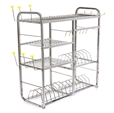 PALOMINO Utensil Kitchen Rack Steel 24*24 inch Wall Mount Modern Kitchen  Utensils Dish Rack Stainless Steel Kitchen Rack Utensil Rack Utensil Stand  (Steel) Steel Kitchen Rack (Steel) Price in India - Buy