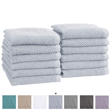 Ultra Absorbent Popcorn Bath Towels  Acacia Collection by Great Bay Home