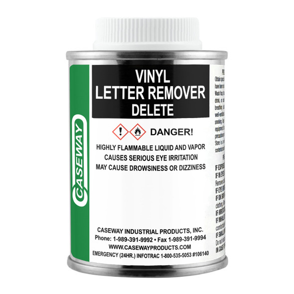 Delete Vinyl Letter Remover *Methylene Chloride Free