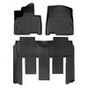 2022-2025 Kia Carnival SmartLiner Floor Mats 7-Passenger: 1st and 2nd Row Set - (With VIP)