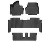 2024-2025 Kia EV9 SmartLiner Floor Mats - Bench Seating - Full Set (1st, 2nd and 3rd Row)