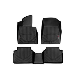 2021-2026 Kia K5 WeatherTech Floor Liners - Front and Back, Front Wheel Drive