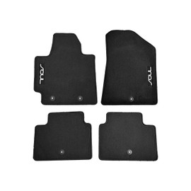 2014-2019 Kia Soul Carpeted Floor Mats - Full Set Mats