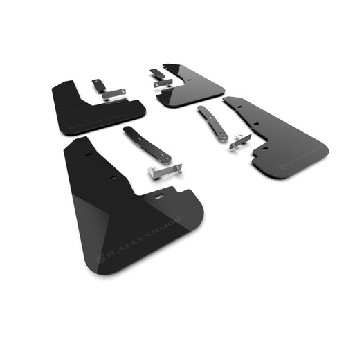 2025-26 Kia EV6 Metallic Black Logo UR Mud Flaps