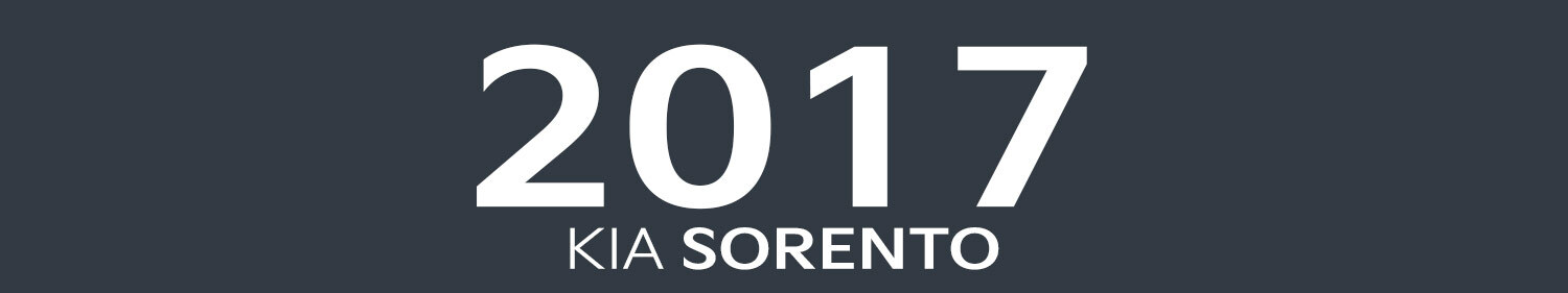 2017 Kia Sorento Accessories & Parts