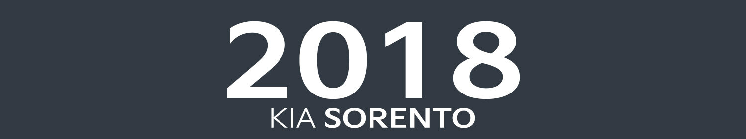 2018 Kia Sorento Accessories & Parts