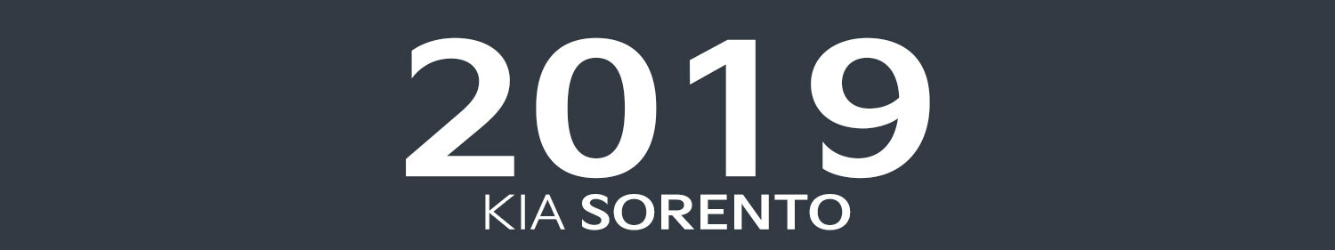2019 Kia Sorento Accessories & Parts