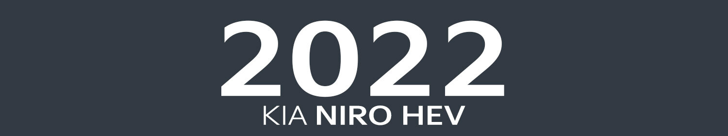 2022 Kia Niro Hybrid Accessories & Parts