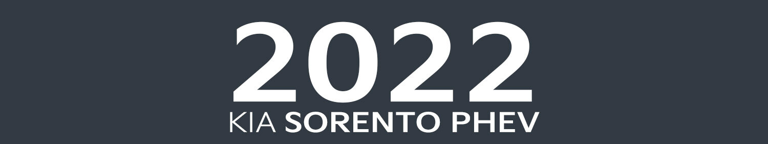 2022 Kia Sorento Plug-In Hybrid Accessories & Parts
