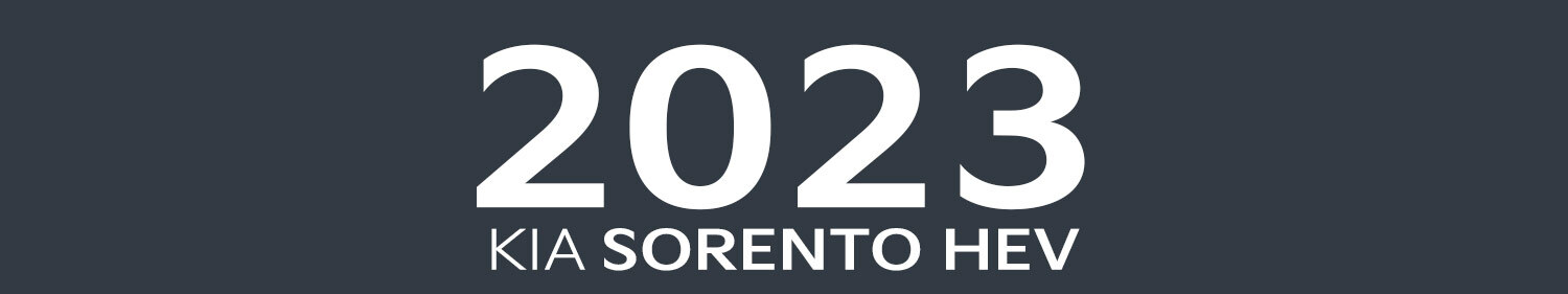 2023 Kia Sorento Hybrid Accessories & Parts