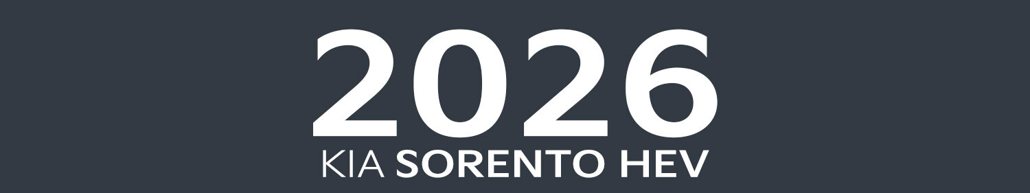 2026 Kia Sorento Hybrid Accessories & Parts