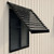 Aluminum window and door awnings offering privacy and shade, perfect for enhancing comfort and style in any outdoor space.